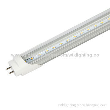 T8 2835 LED Tubes, 10W Power Consumption, 950lm Luminous Flux and 85 to 265V AC Working Voltages